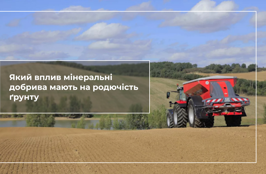 Вплиив мінеральних добрив